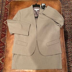 Nine West Stand Collar 2-Piece Bundle Suit